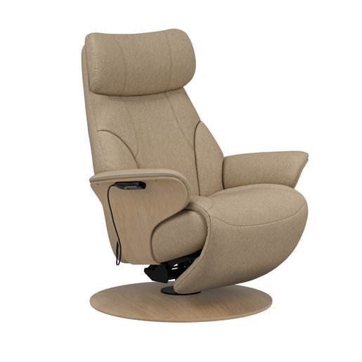 stressless adam power recliner with disc base best prices online at European Leather Gallery