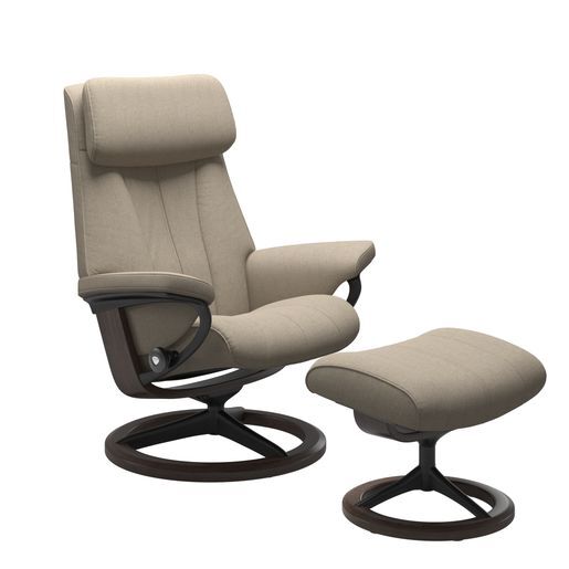 stressless paul recliner with footstool