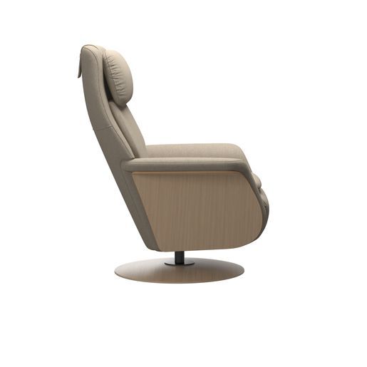 stressless sam wood base side view