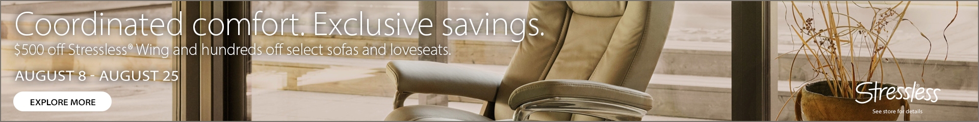 ekornes stressless banner