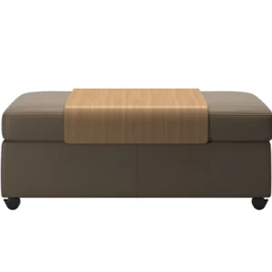 Stressless Double Ottoman with Table